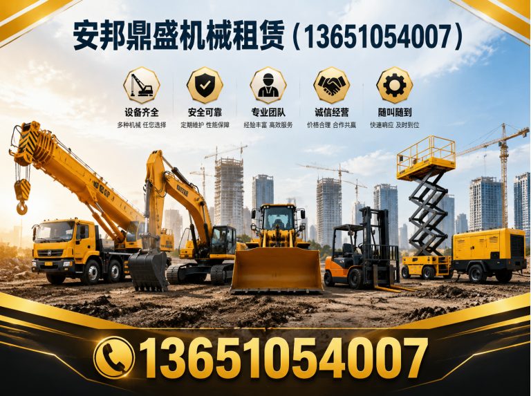 平谷区安邦鼎盛机械租赁展示图